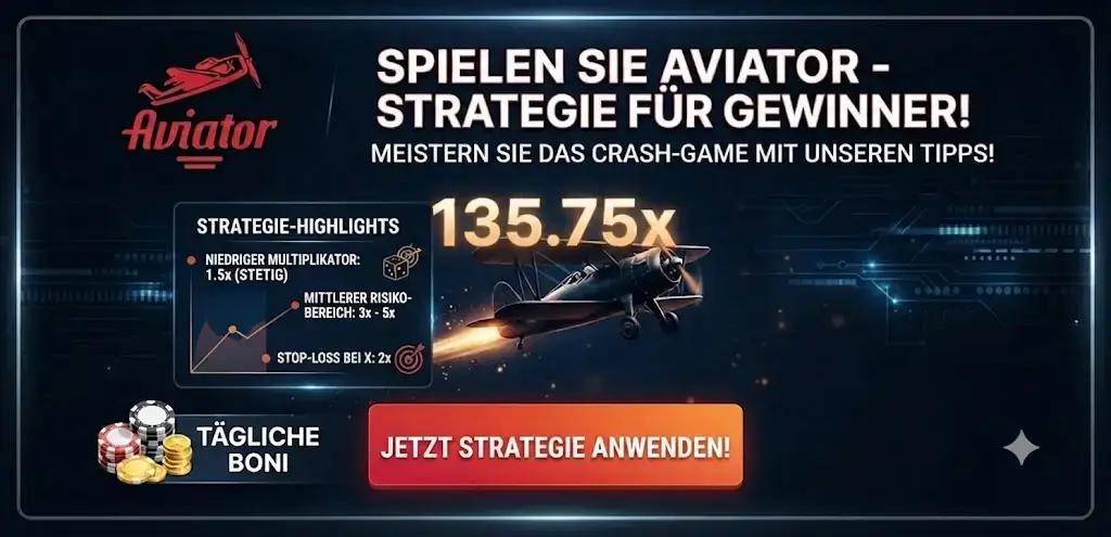 Strategie-Tabelle für Aviator